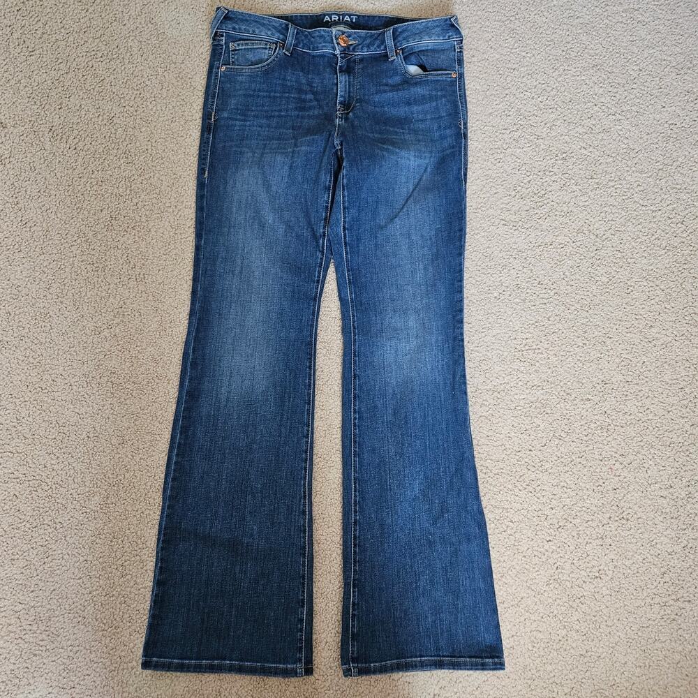 Women's Ariat Ultra Stretch Boot Cut Jeans Lauren Rosa 31R